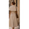 VESTIDO Graciela beig