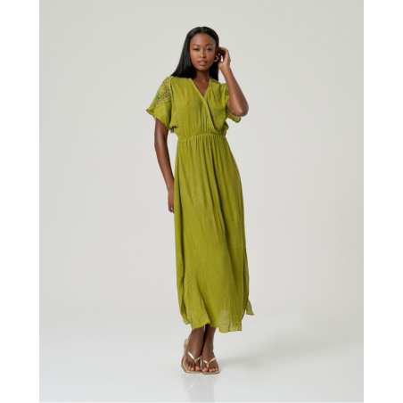VESTIDO Elisabeth verde