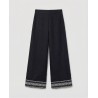PANTALÓN Cupro negro