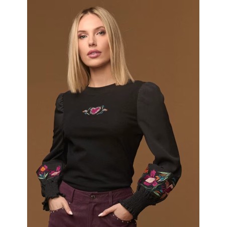 TOP Boho black