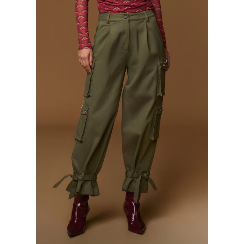 PANTALÓN Roll kaki