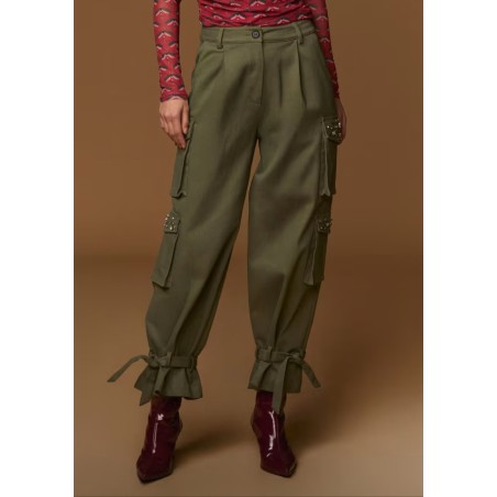 PANTALÓN Roll kaki