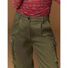 PANTALÓN Roll kaki