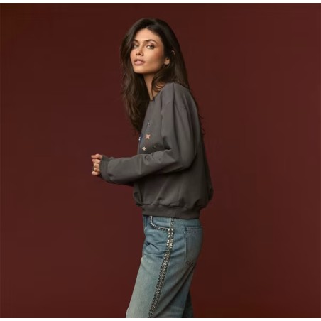 Sudadera Roll gris