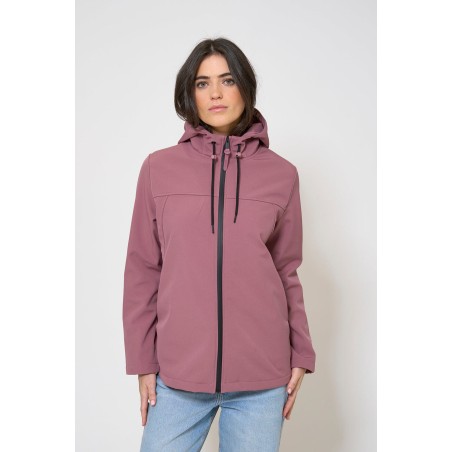 PARKA Menduiña rosa