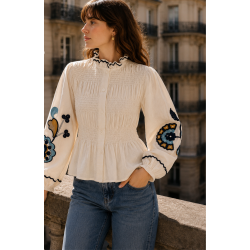 CAMISA Nuria blanca