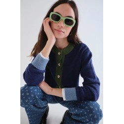 CHAQUETA bicolor