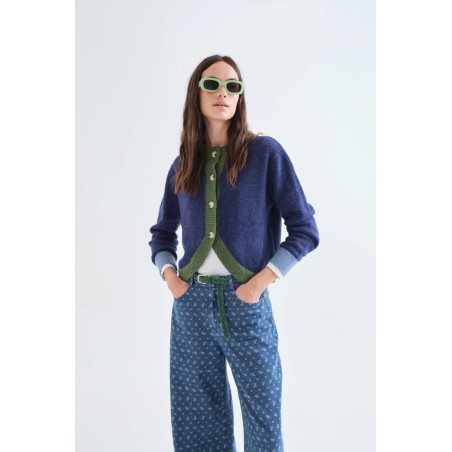 CHAQUETA bicolor