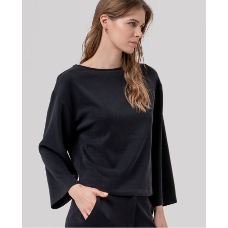 SUDADERA Modal black