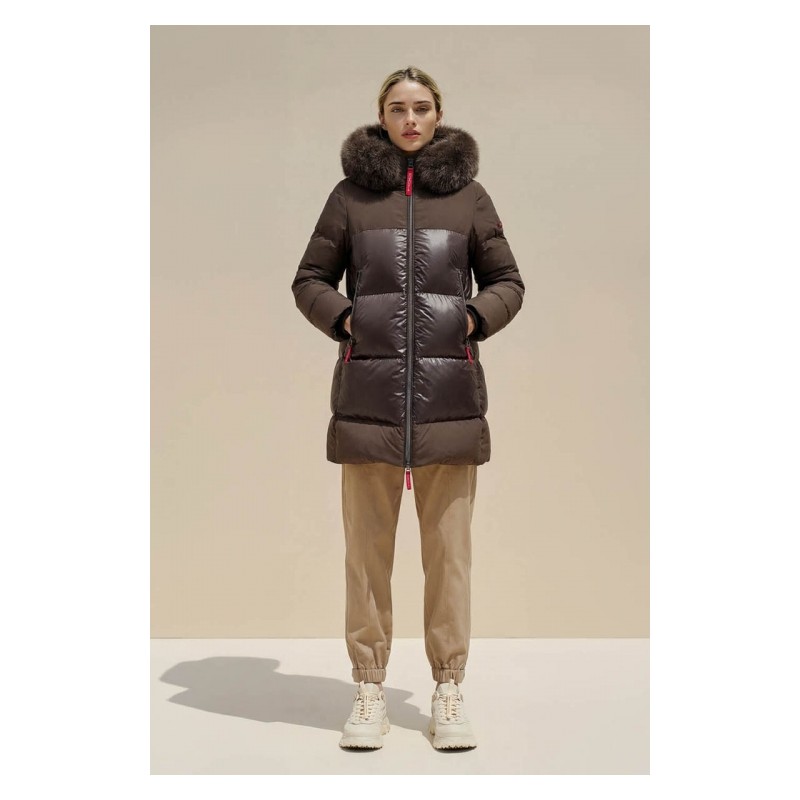 PARKA DICHI Steffi marrón