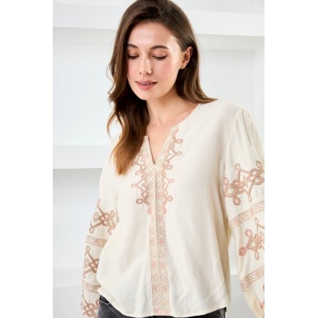 BLUSA Alexandra crudo