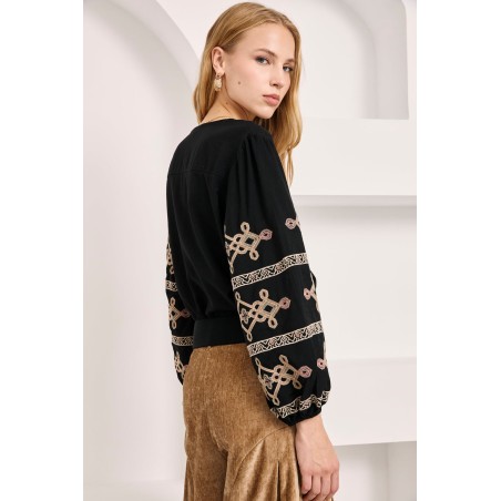 BLUSA Alexandra negro
