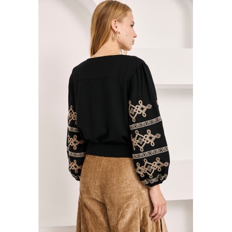 BLUSA Alexandra negro