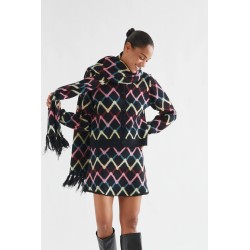 CHAQUETA Skein estampada
