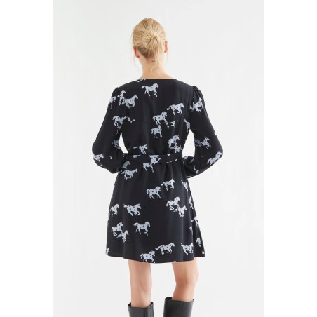 VESTIDO Horse corto