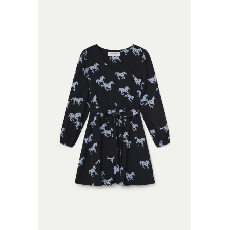 VESTIDO Horse corto