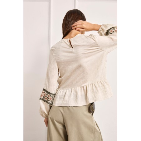 BLUSA Nuria crudo