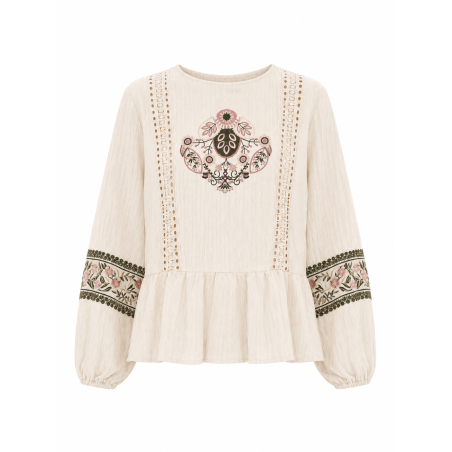 BLUSA Nuria crudo