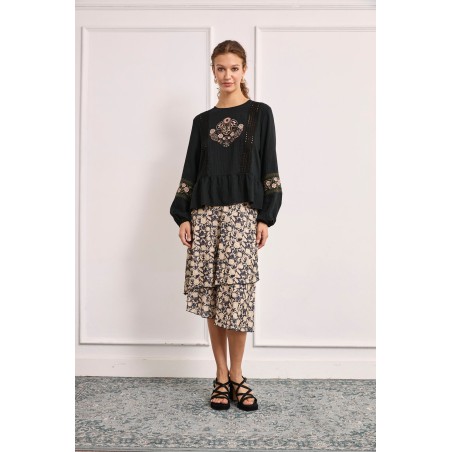 BLUSA Nuria negro