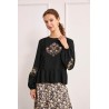BLUSA Nuria negro
