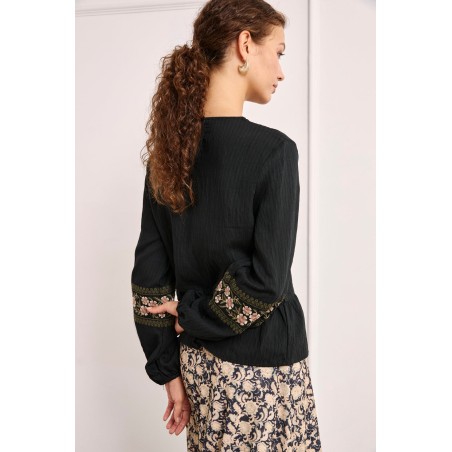 BLUSA Nuria negro