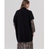PONCHO negro Plá