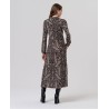 VESTIDO midi Damasco
