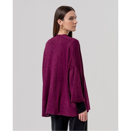PONCHO lurex Alma