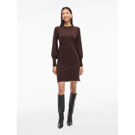 VESTIDO Vikerry marrón